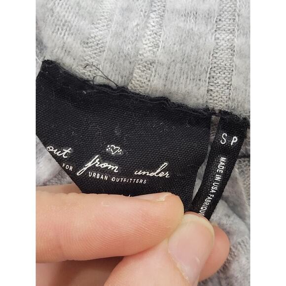 Out From Under Women's Turtleneck Sweater Grey Size Small Tunic Pullover‎ - Picture 10 of 10